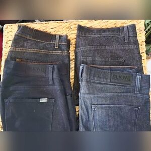 BLKWD 4 pairs of jeans 32x32